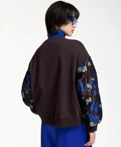 Dames sweater bruin