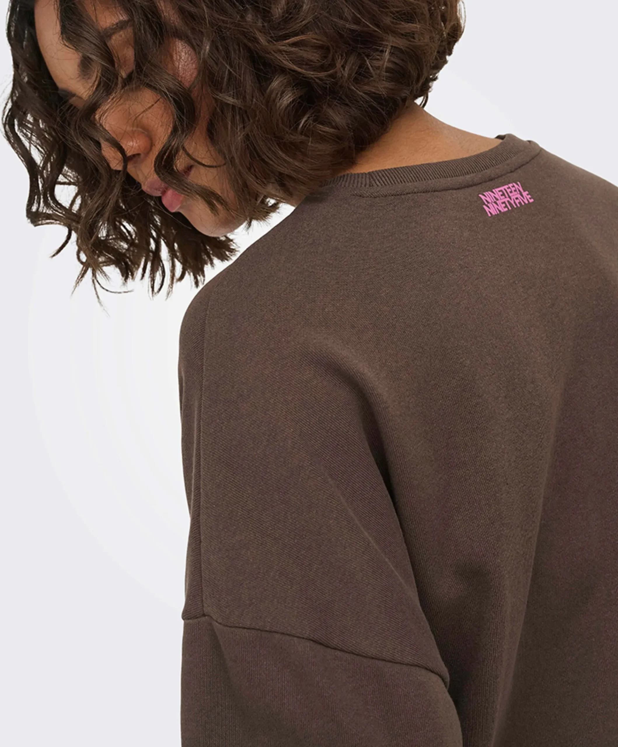 Dames sweater bruin