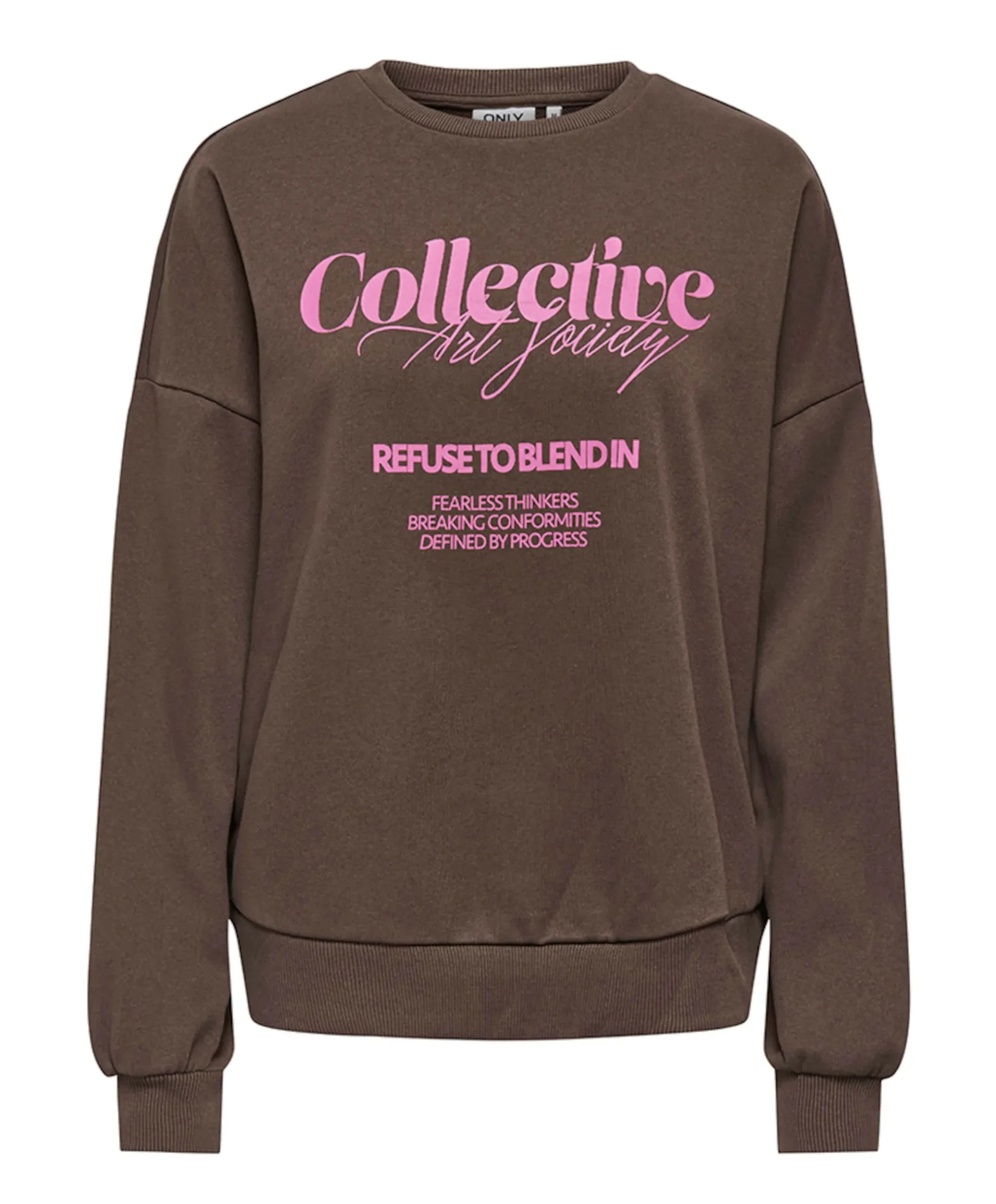 Dames sweater bruin