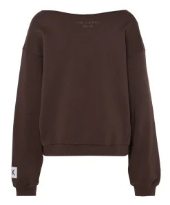 Dames sweater bruin