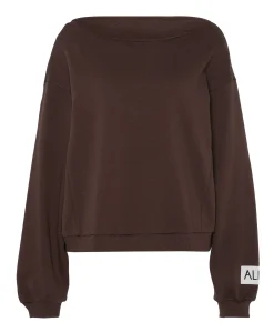 Dames sweater bruin