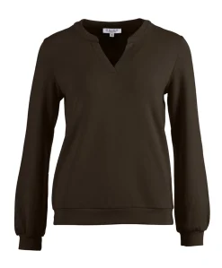 Dames sweater bruin