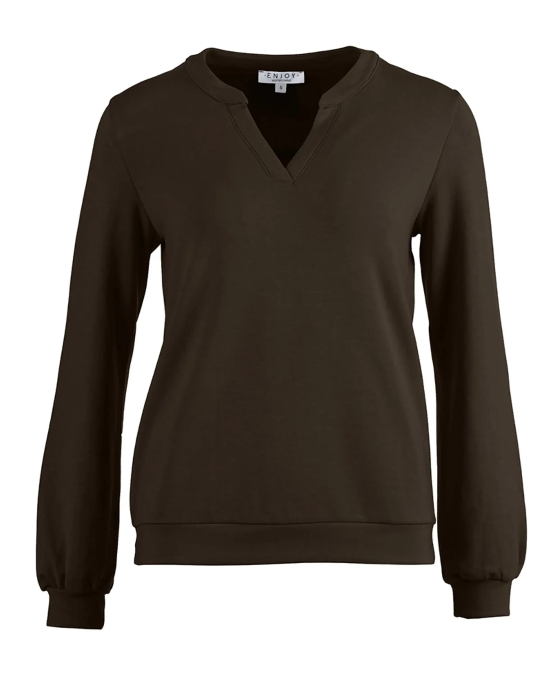 Dames sweater bruin