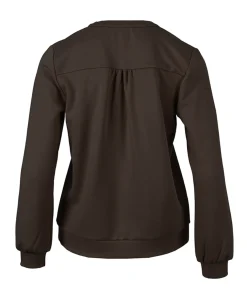 Dames sweater bruin