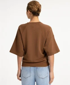 Dames sweater bruin