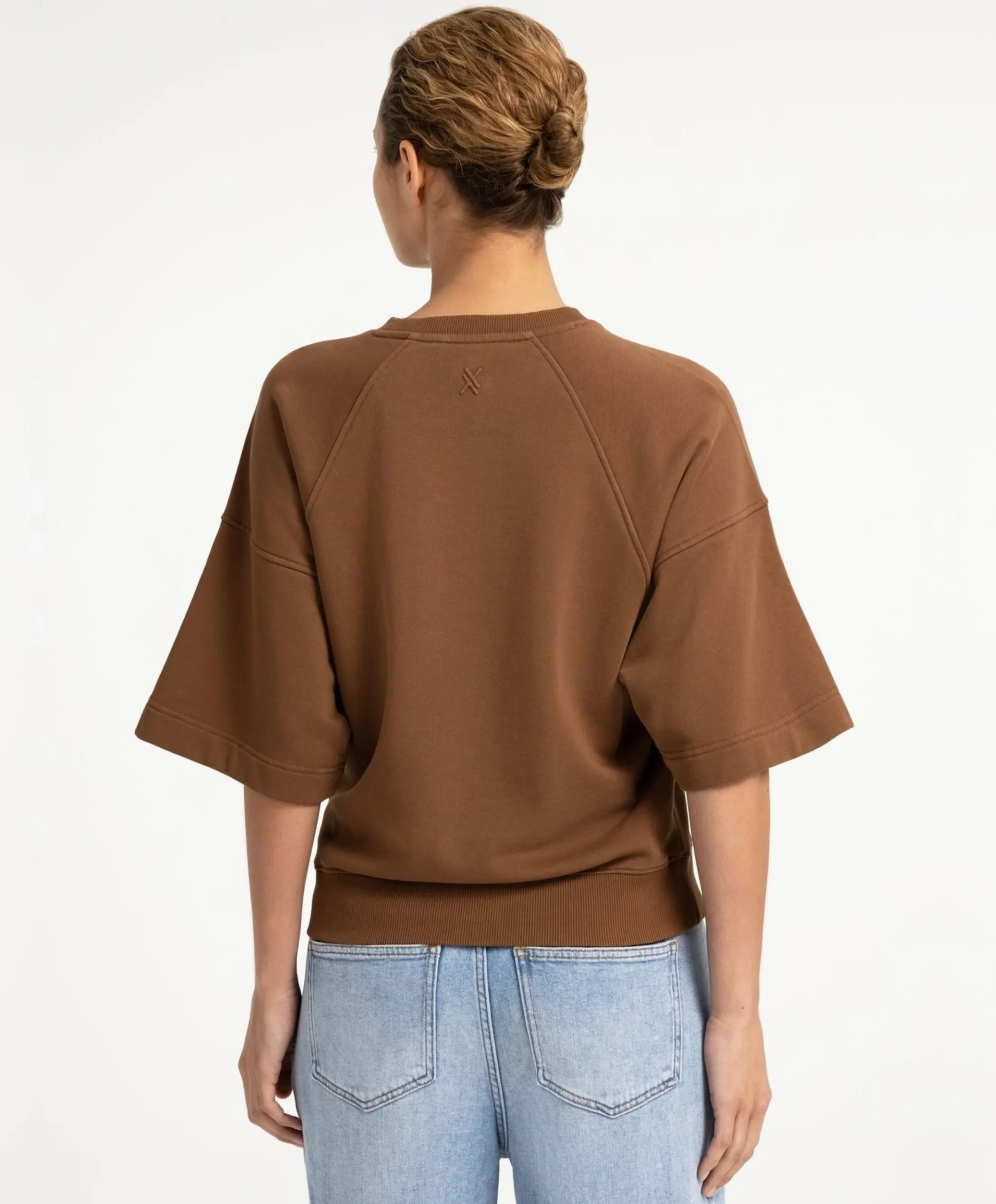 Dames sweater bruin
