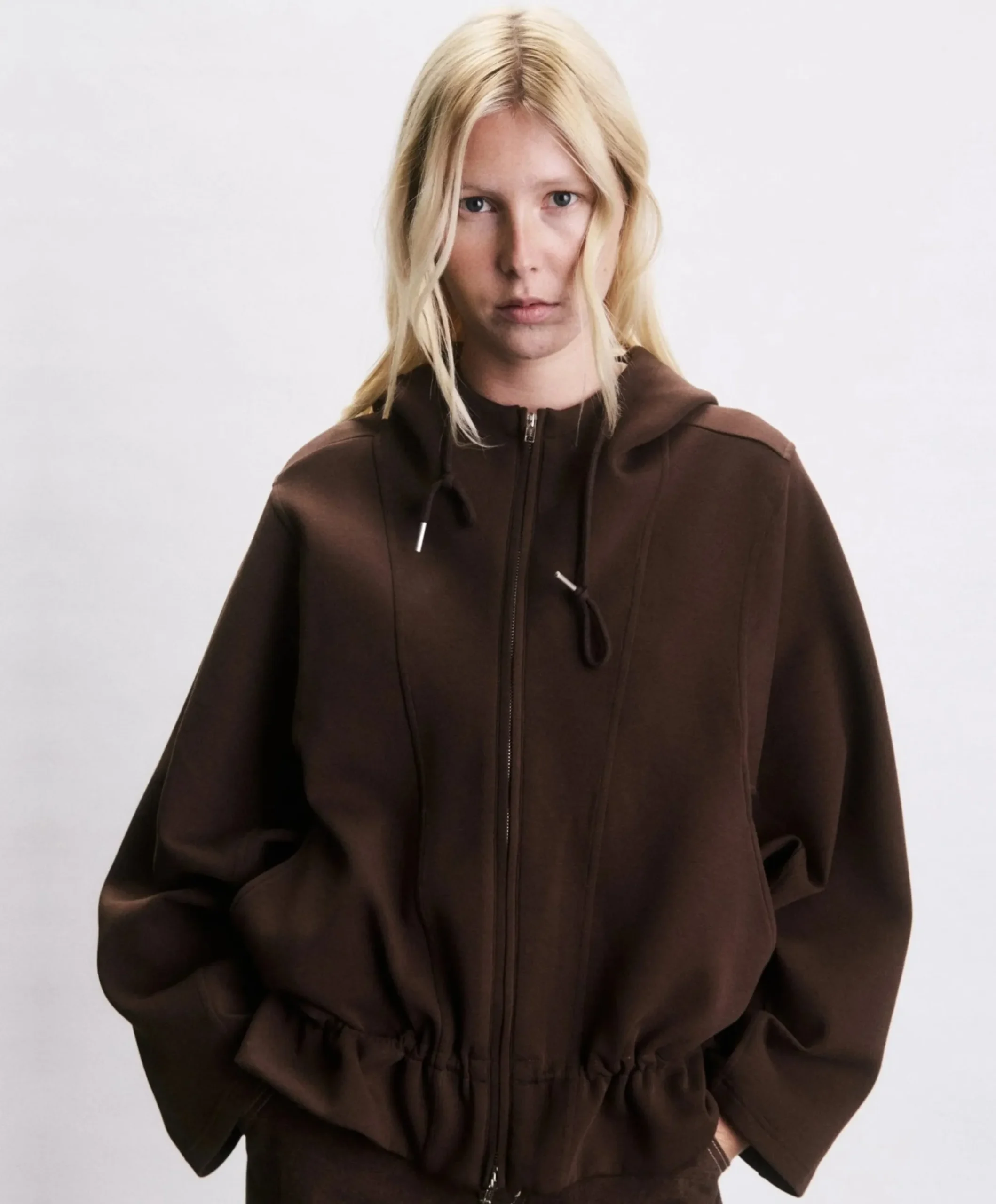 Dames sweater bruin