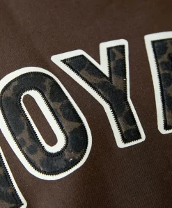 Dames sweater bruin