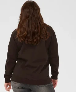 Dames sweater bruin