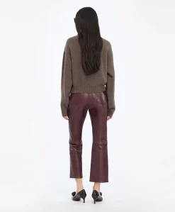 Dames sweater bruin