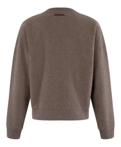 Dames sweater bruin