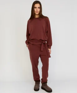 Dames sweater bruin