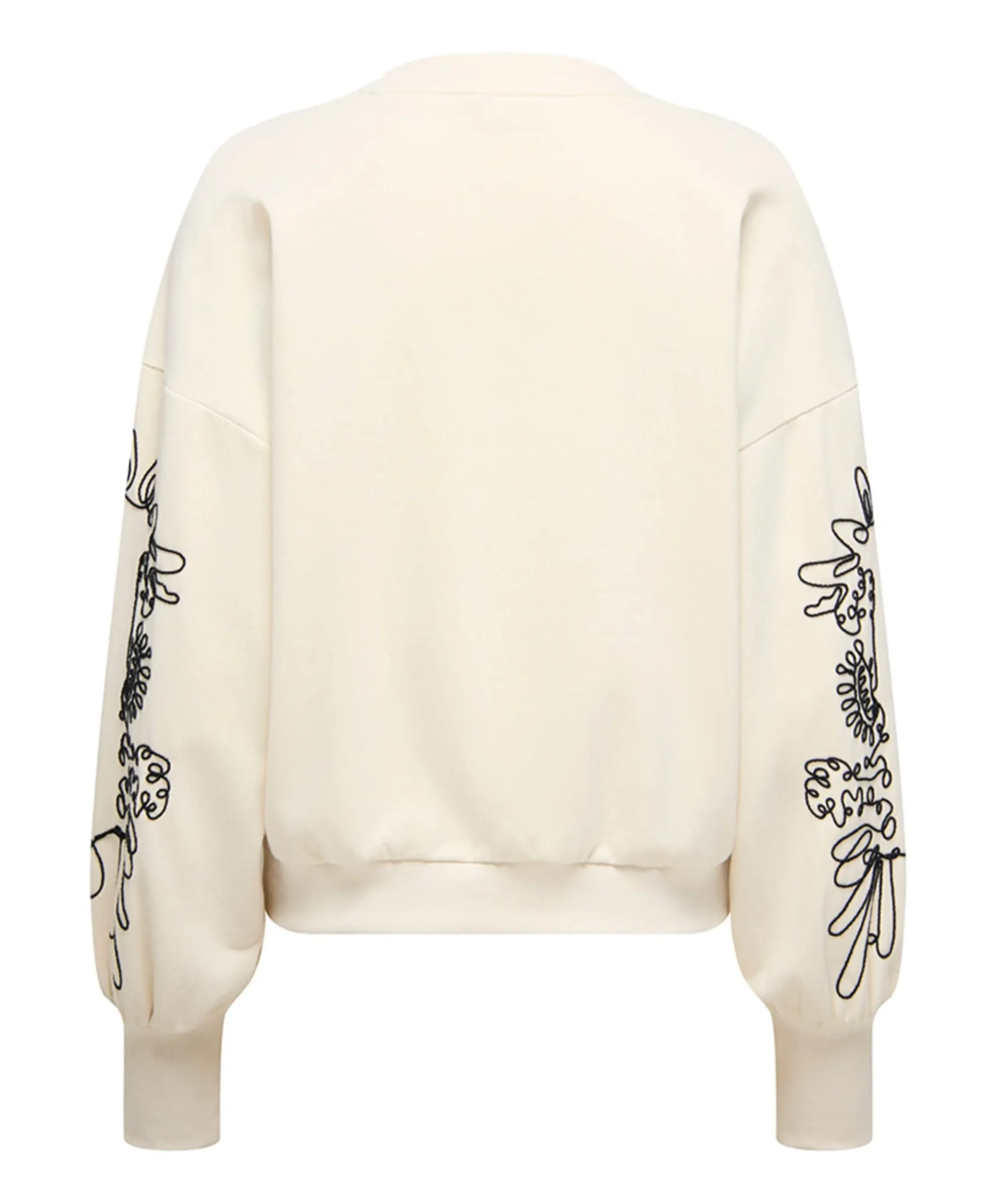 Dames sweater ecru