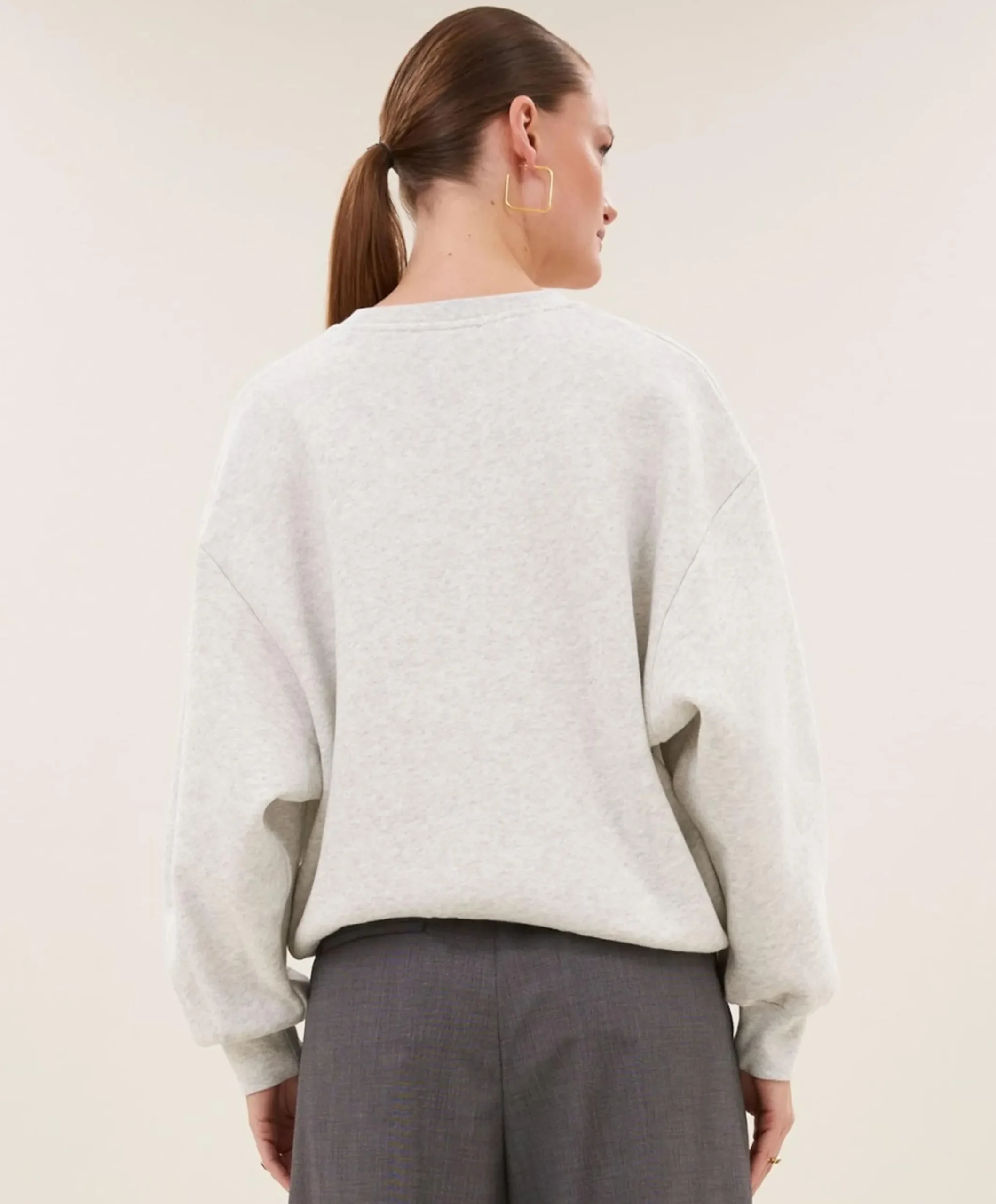Dames sweater grijs