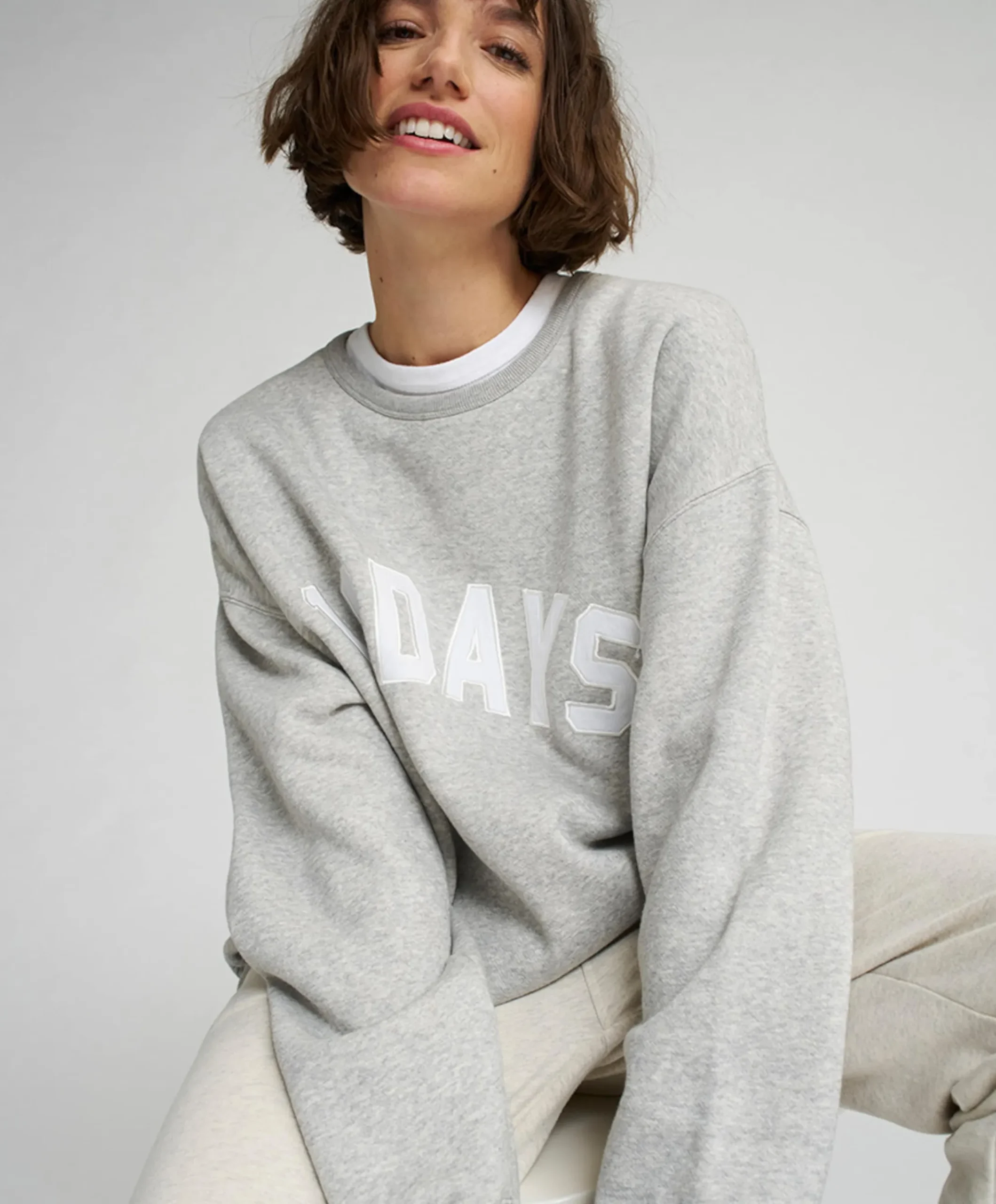 Dames sweater grijs