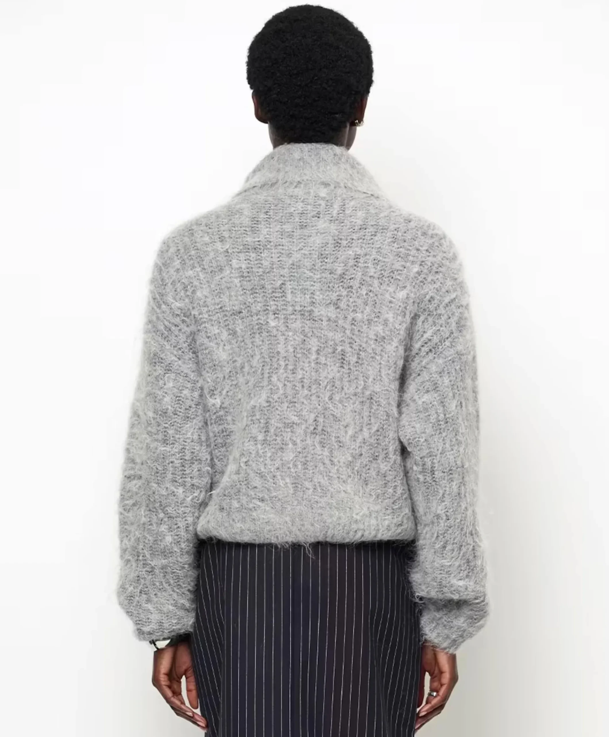 Dames sweater grijs