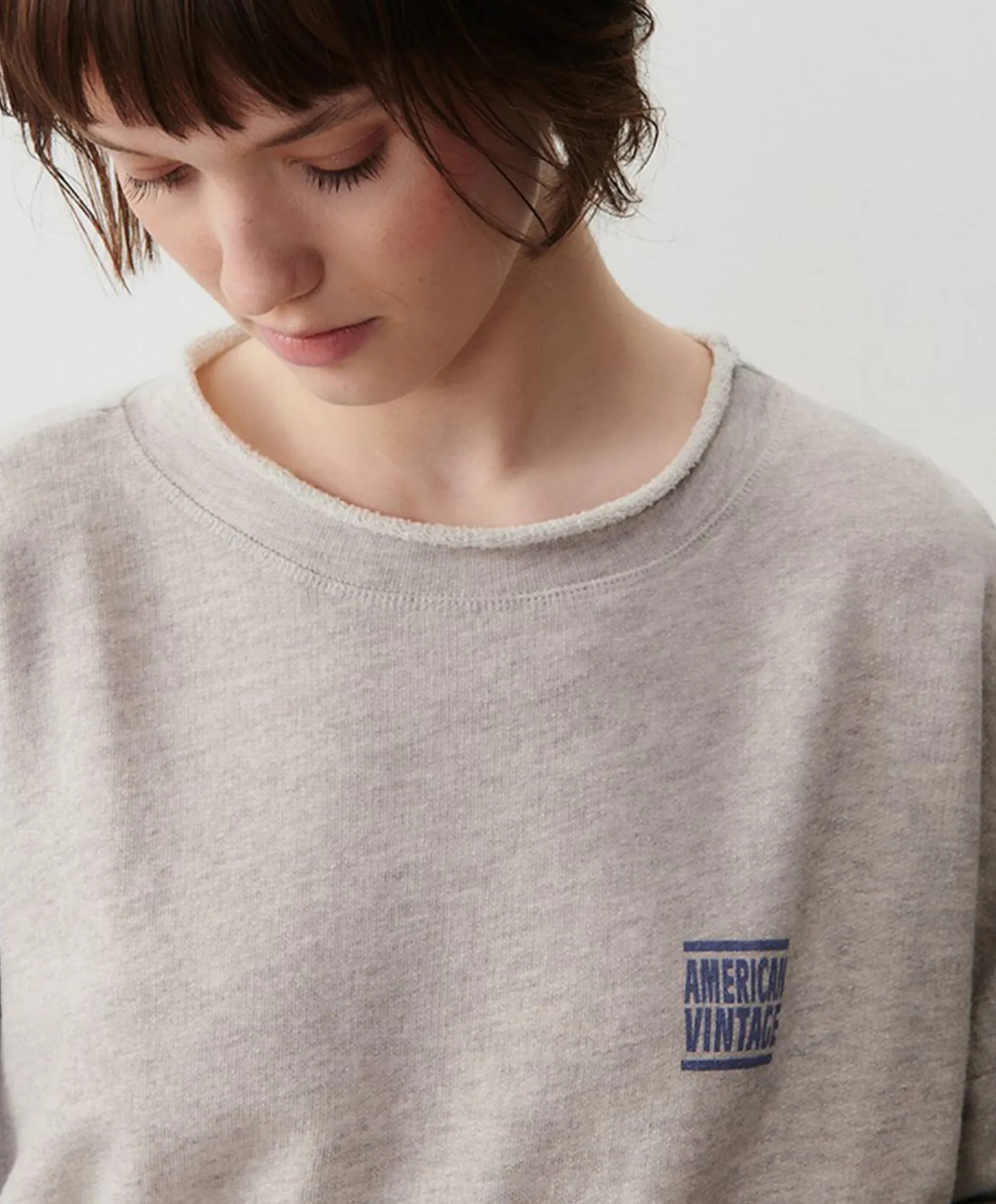 Dames sweater grijs