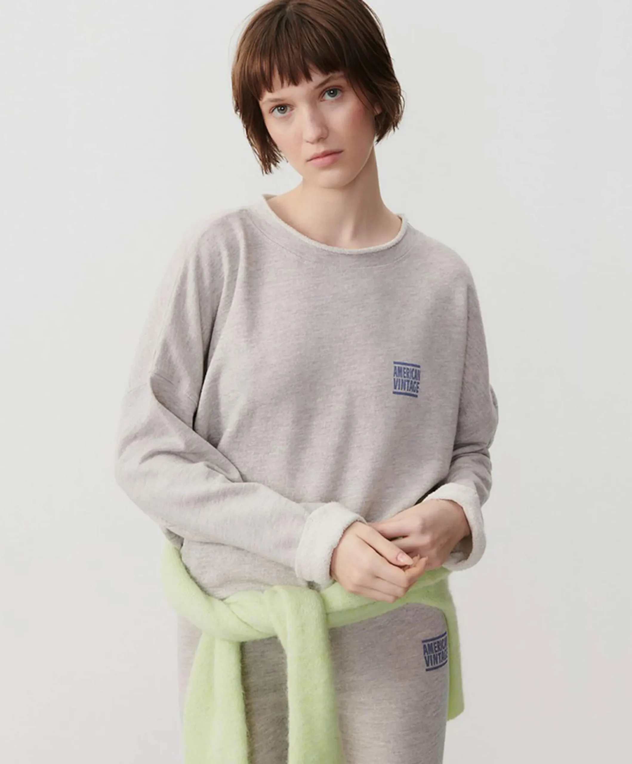 Dames sweater grijs