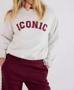 Dames sweater grijs