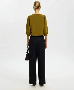 Dames sweater groen