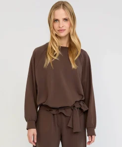 Dames sweater paars