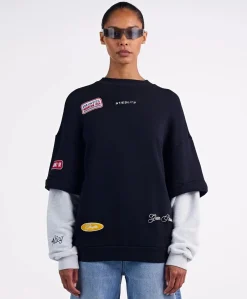 Dames sweater zwart
