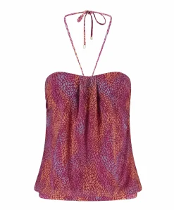 Dames tankini paars