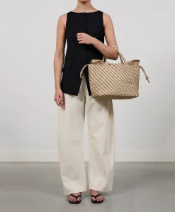 Dames tas beige