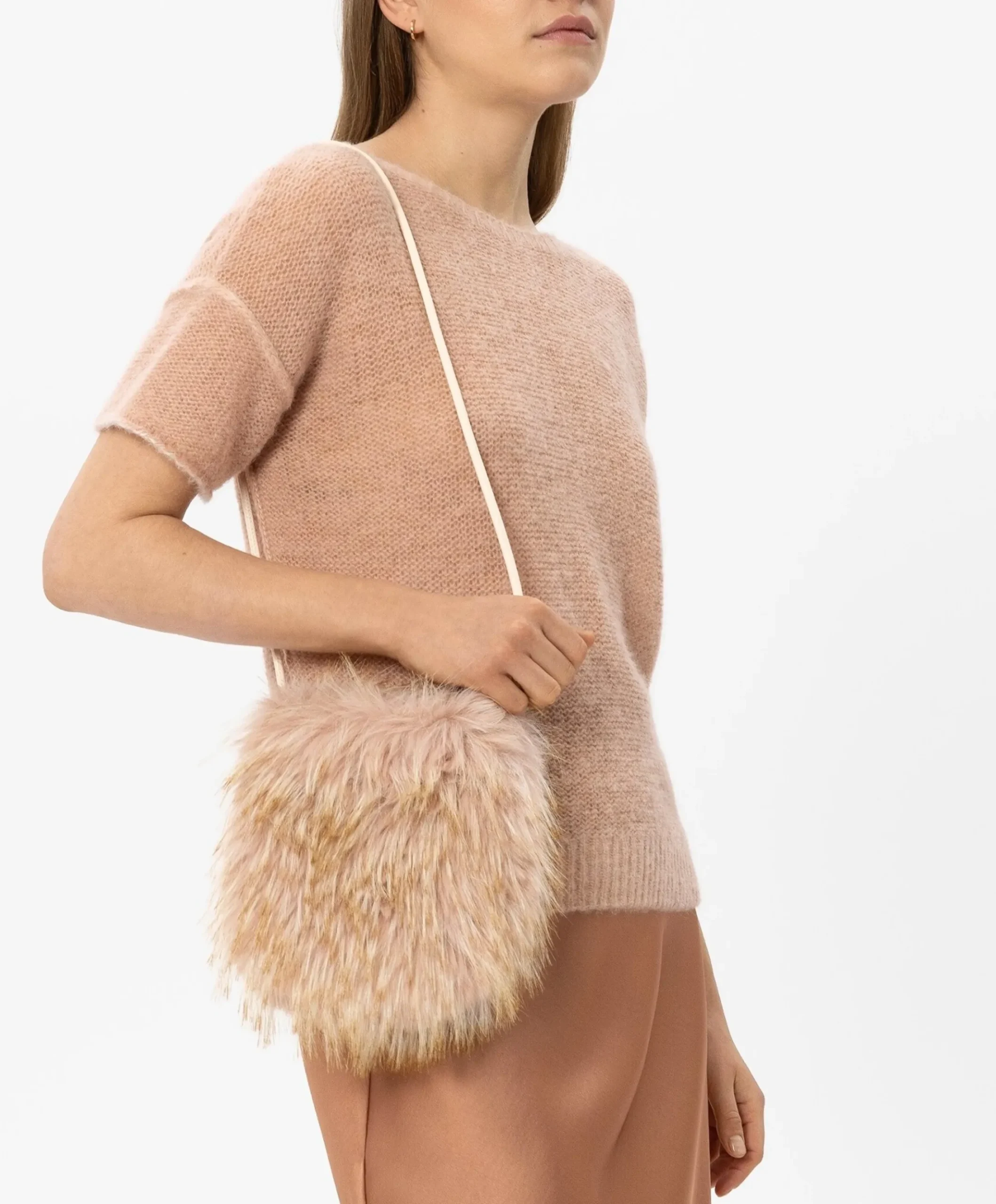 Dames tas beige