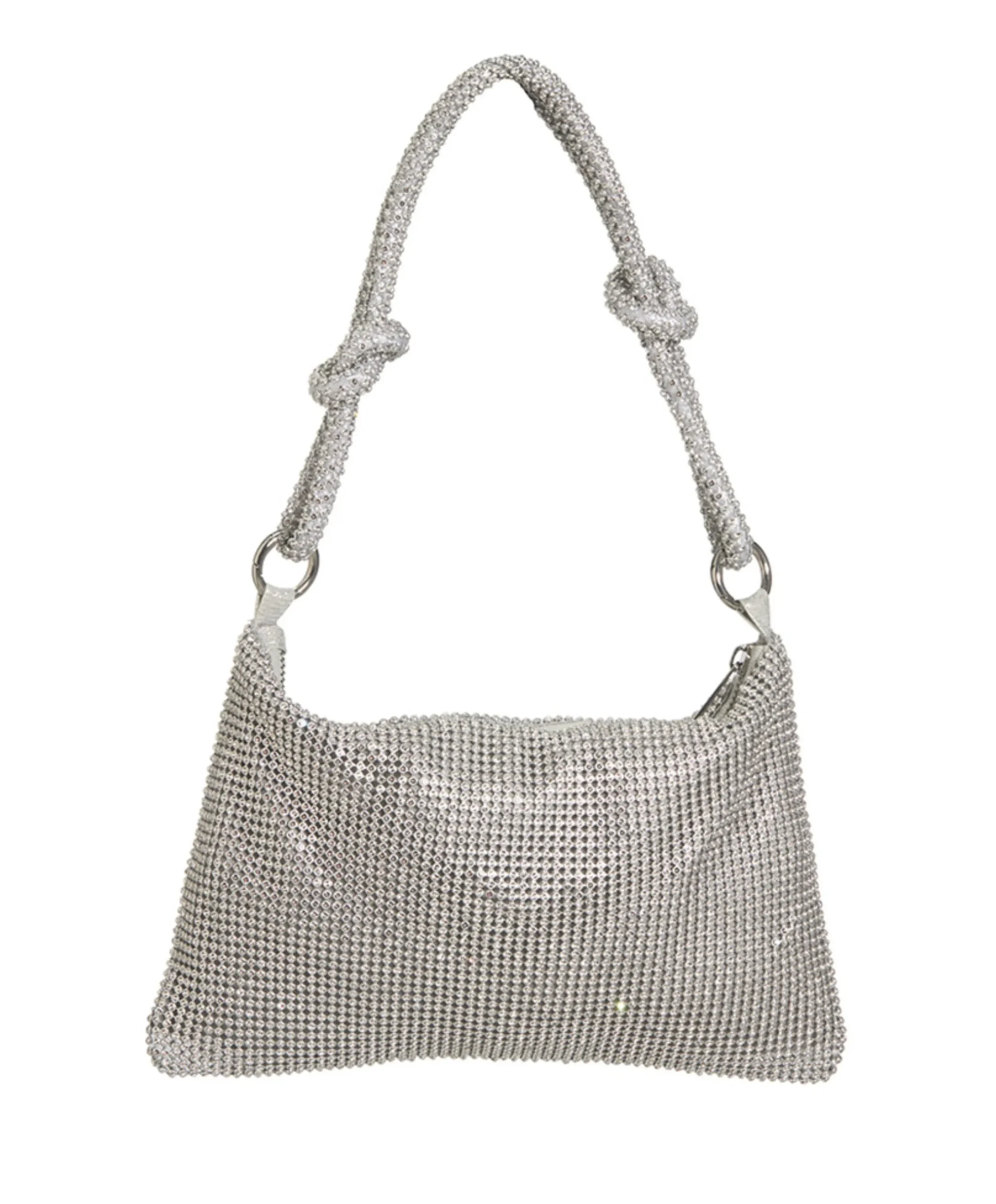 Dames tas zilver