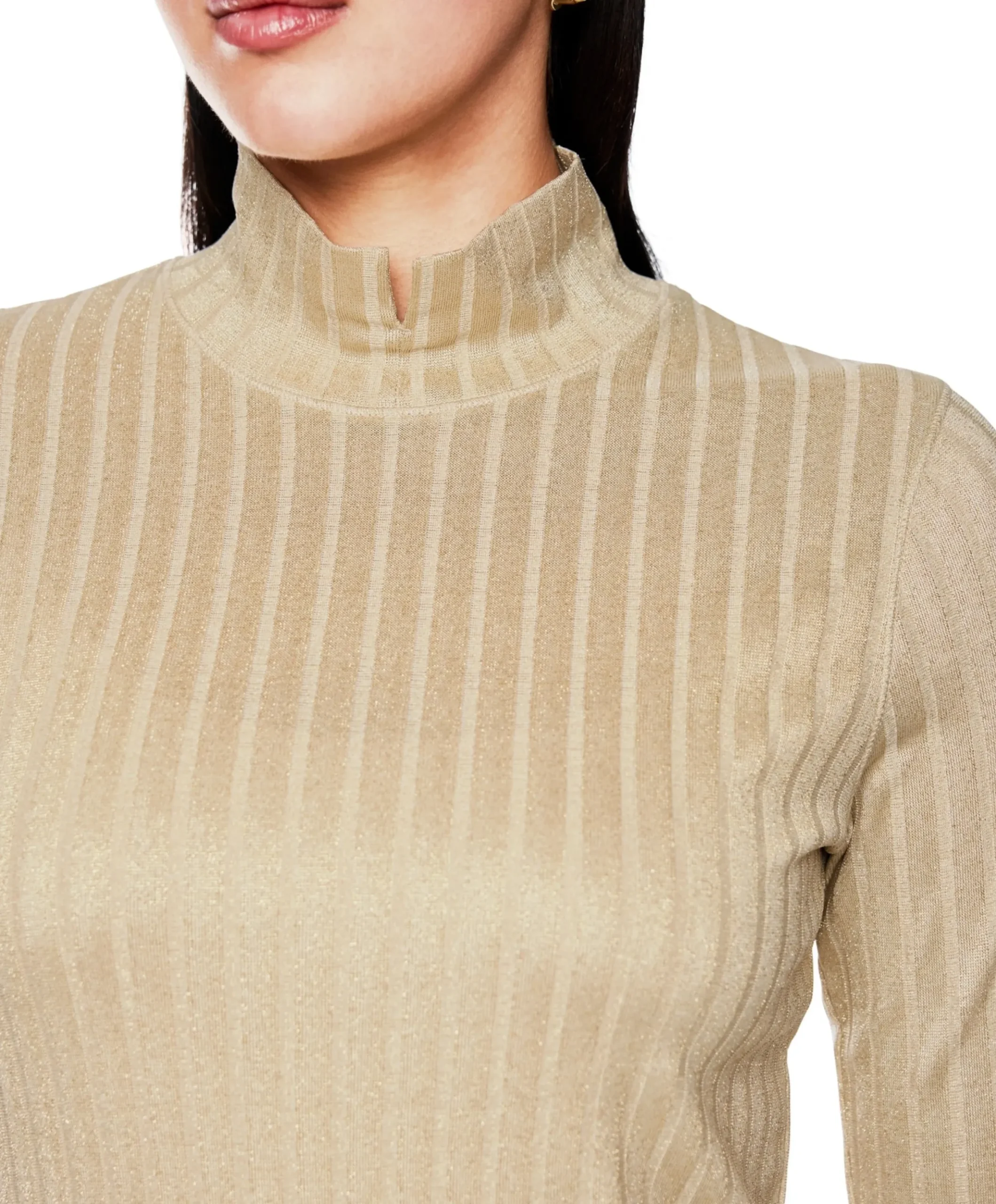 Dames top beige