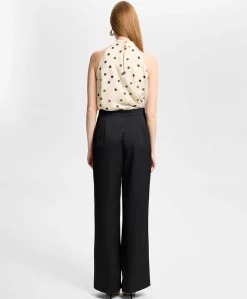 Dames top beige