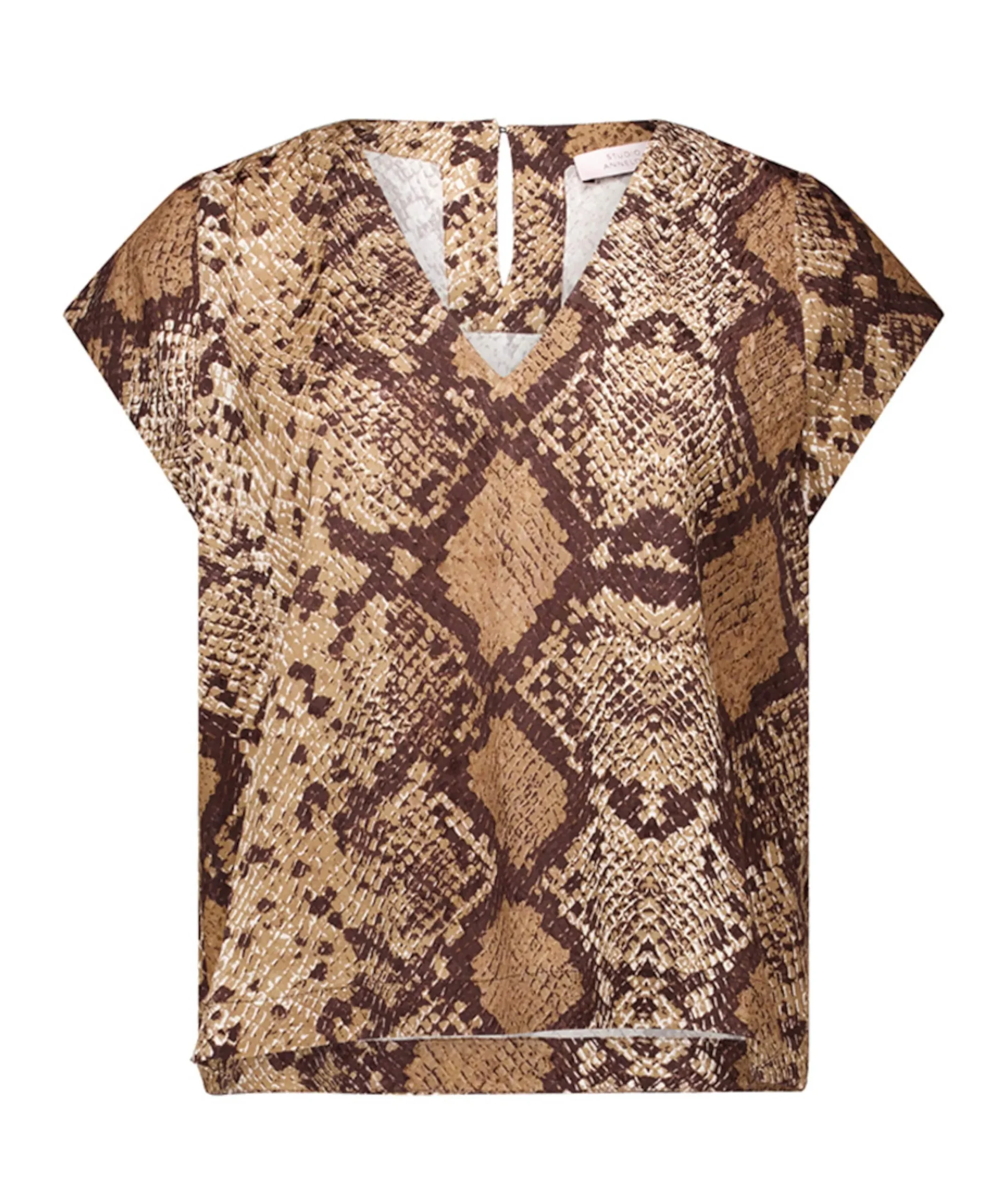 Dames top beige