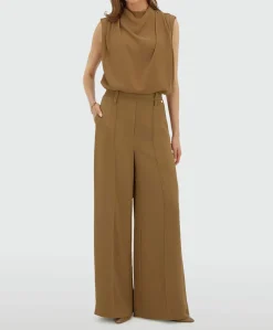 Dames top beige