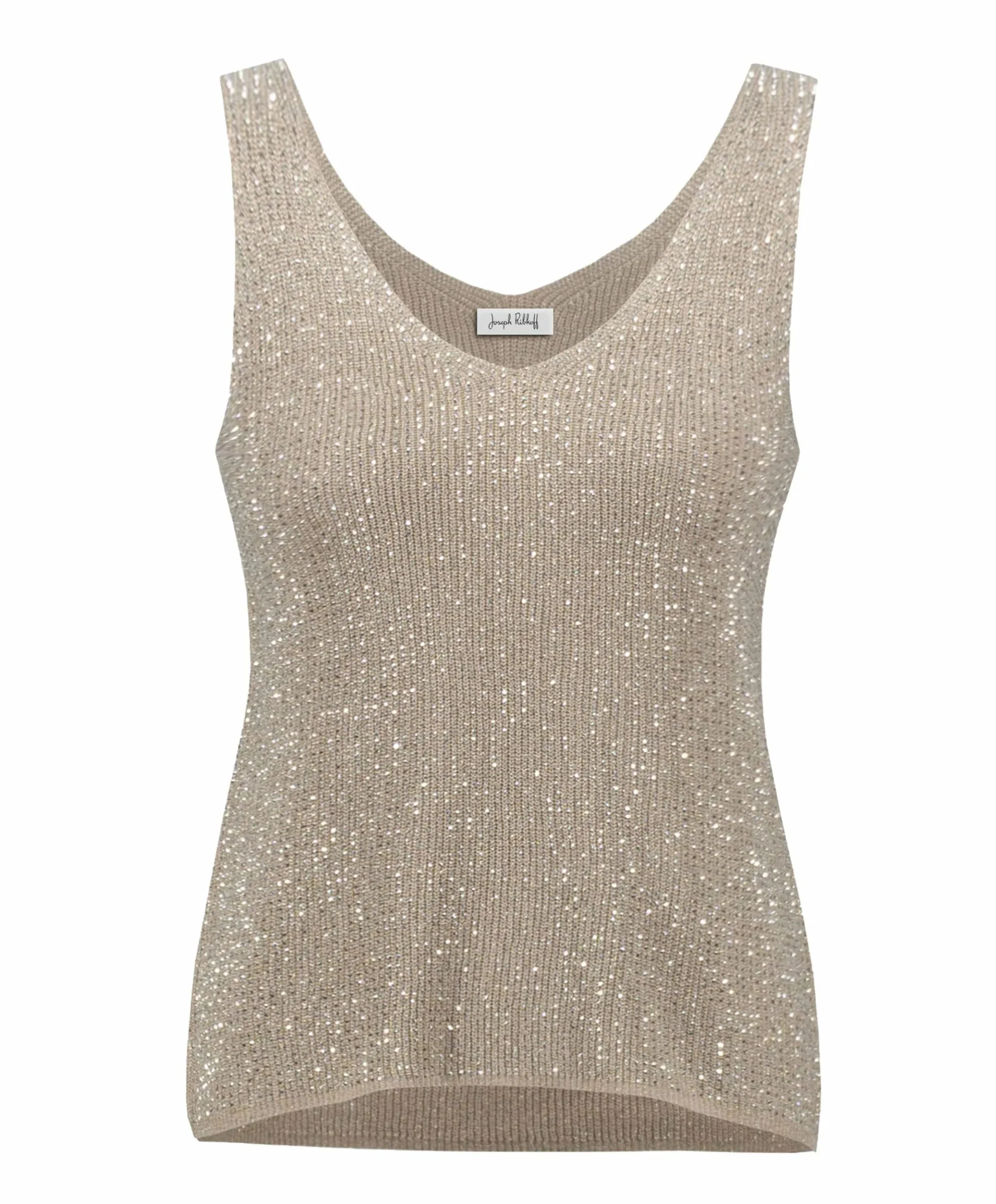 Dames top beige