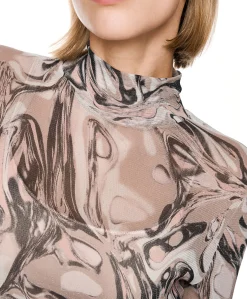 Dames top beige