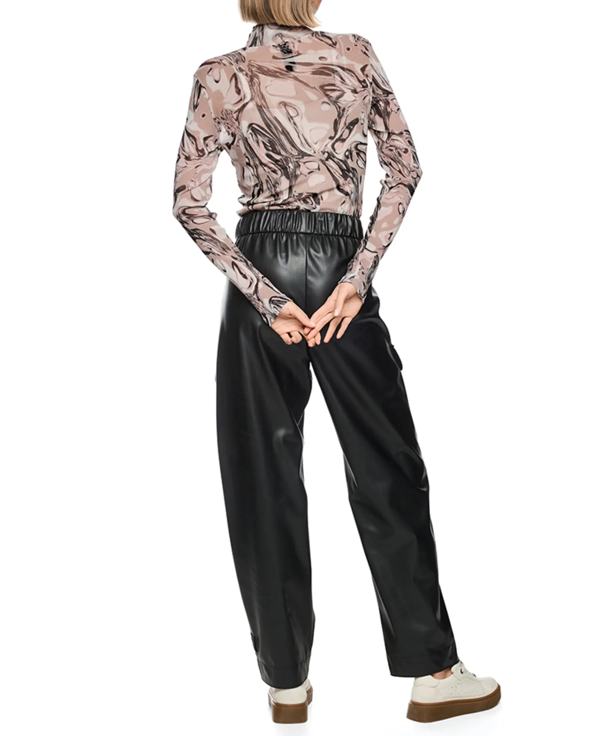 Dames top beige