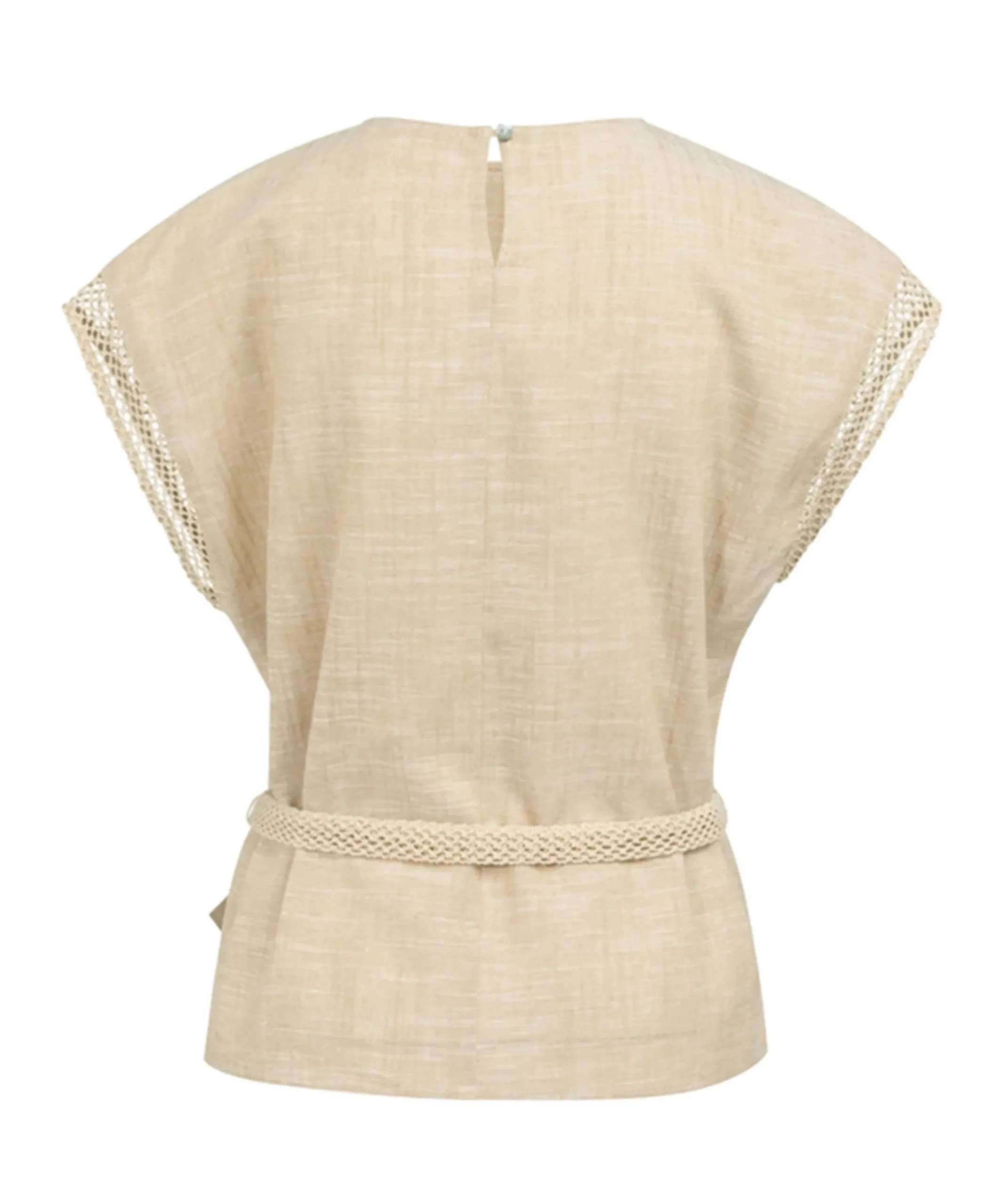 Dames top beige