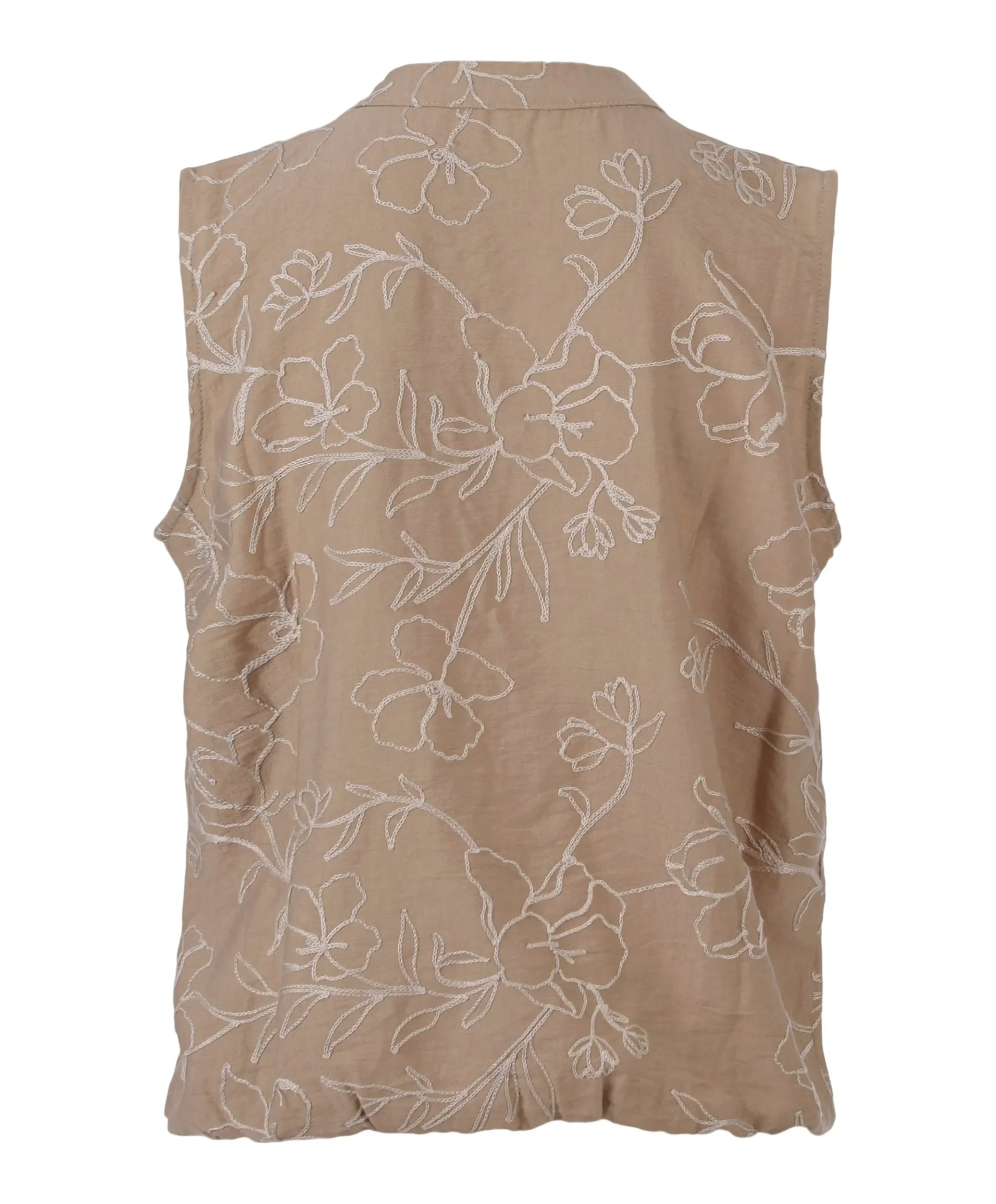 Dames top beige