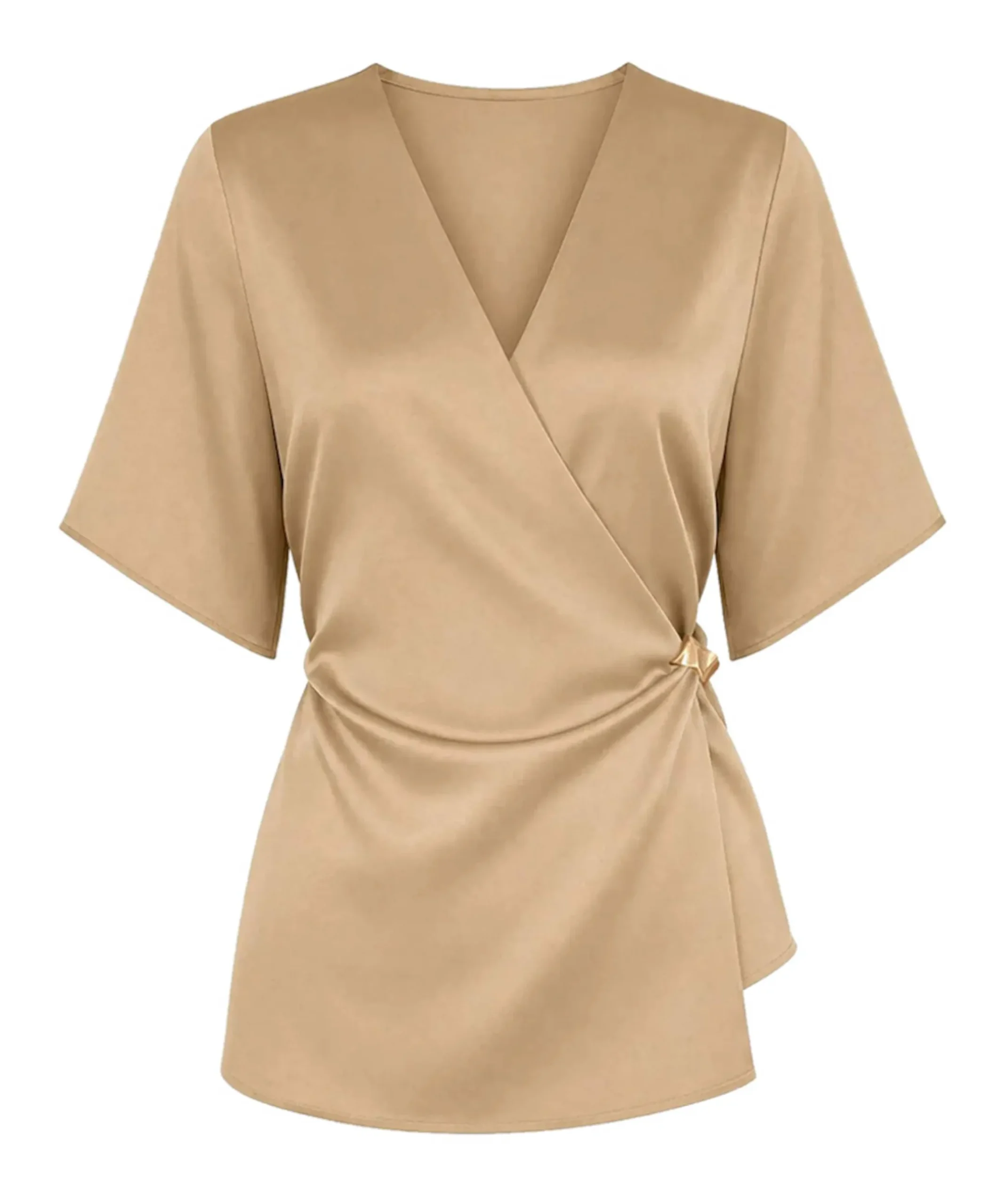 Dames top beige
