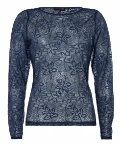 Dames top blauw