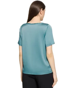 Dames top blauw