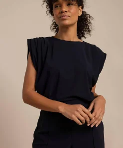 Dames top blauw