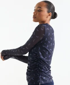 Dames top blauw