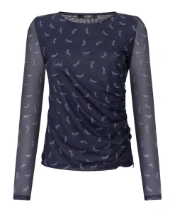 Dames top blauw