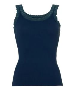 Dames top blauw