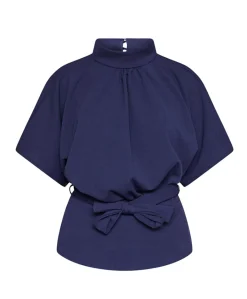 Dames top blauw