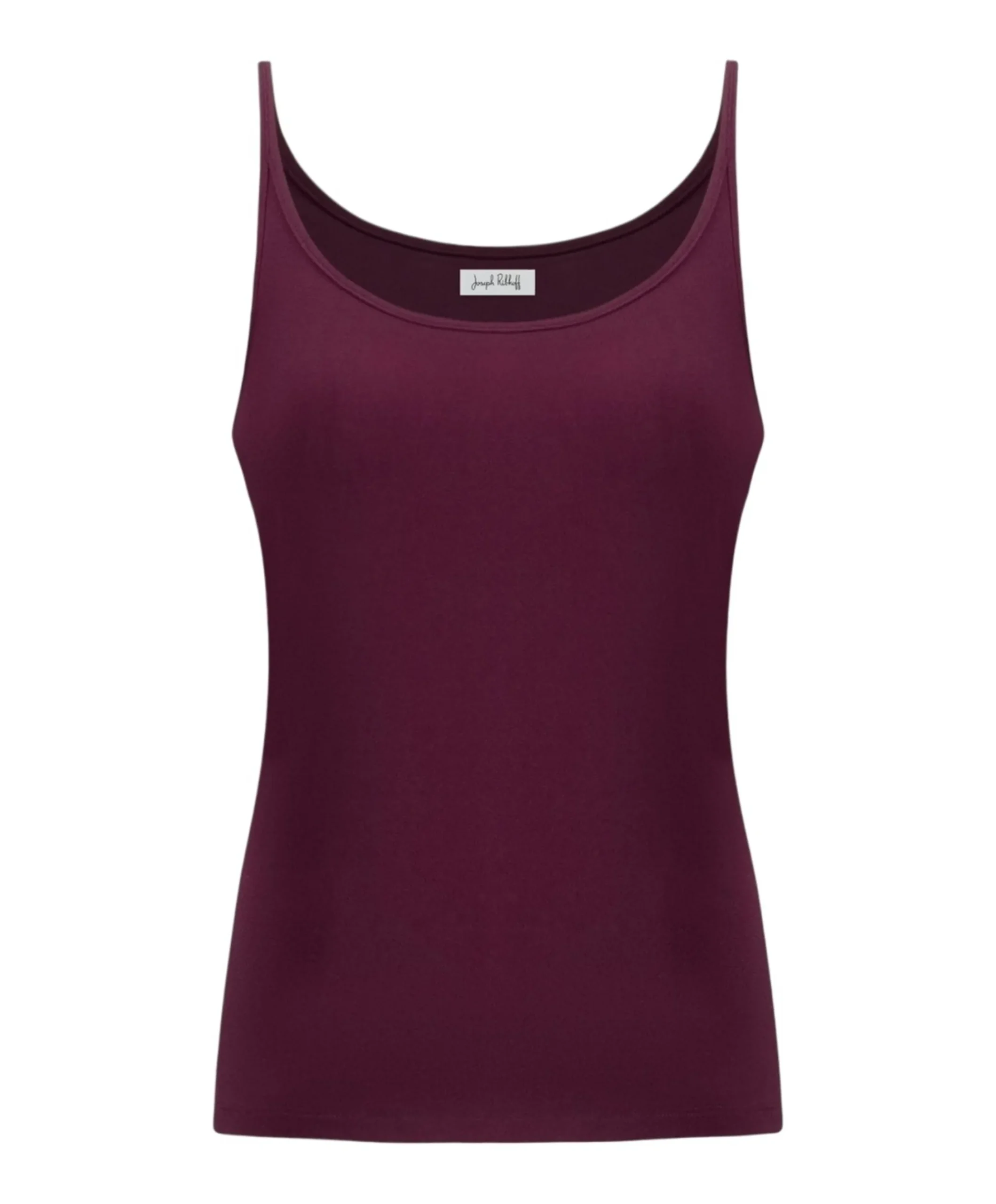 Dames top bordeaux