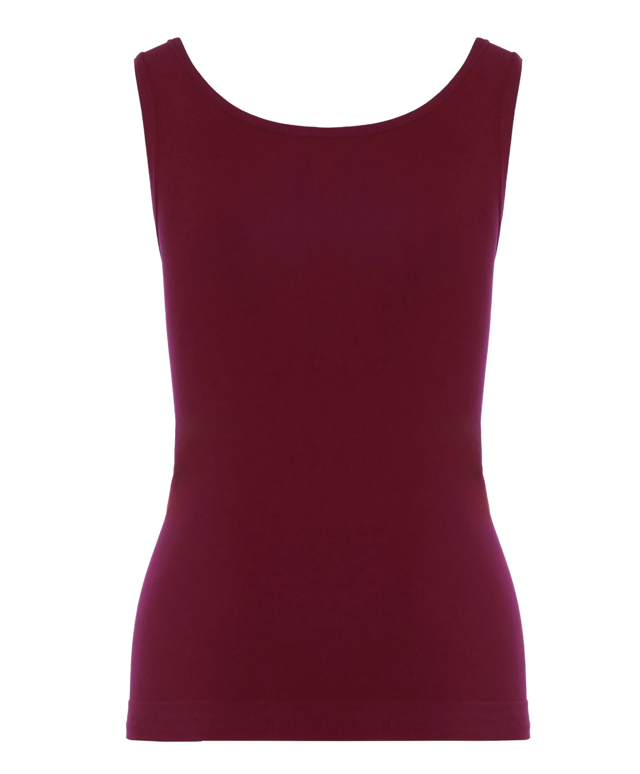 Dames top bordeaux