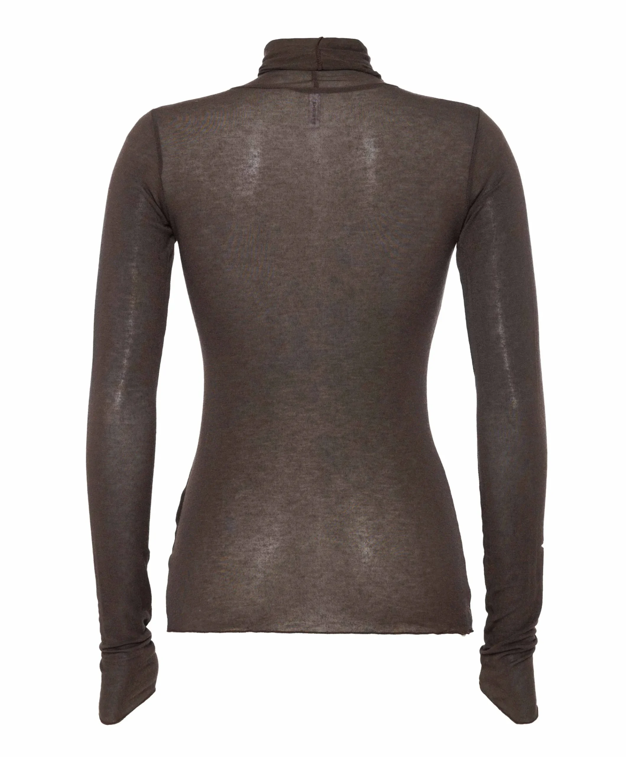 Dames top bruin